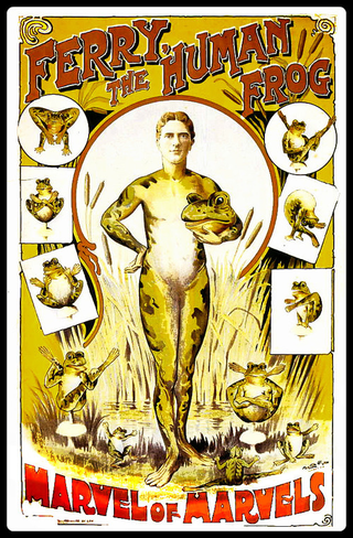 Illustration for article titled Alors! Bizarre French circus and sideshow posters from 1885-1925